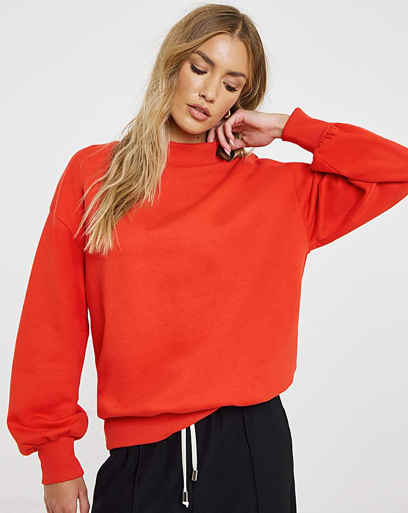 New In - High Neck Sweatshirt