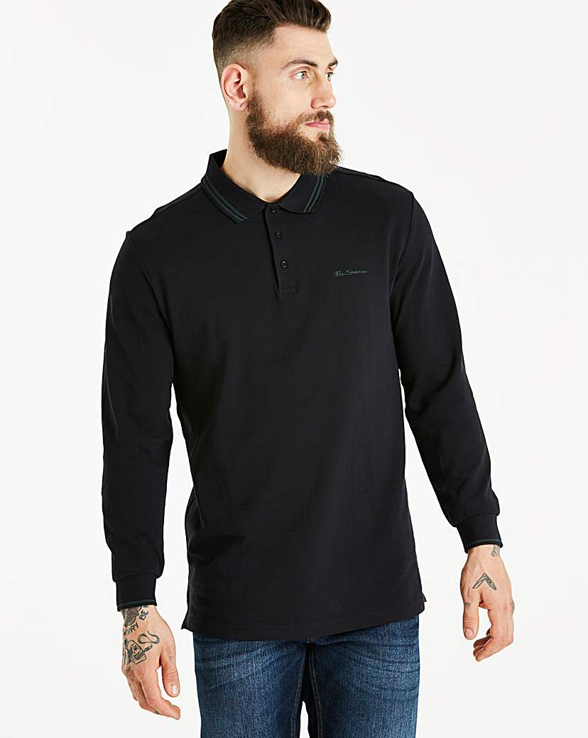 Image of Ben Sherman Tipped Polo Reg