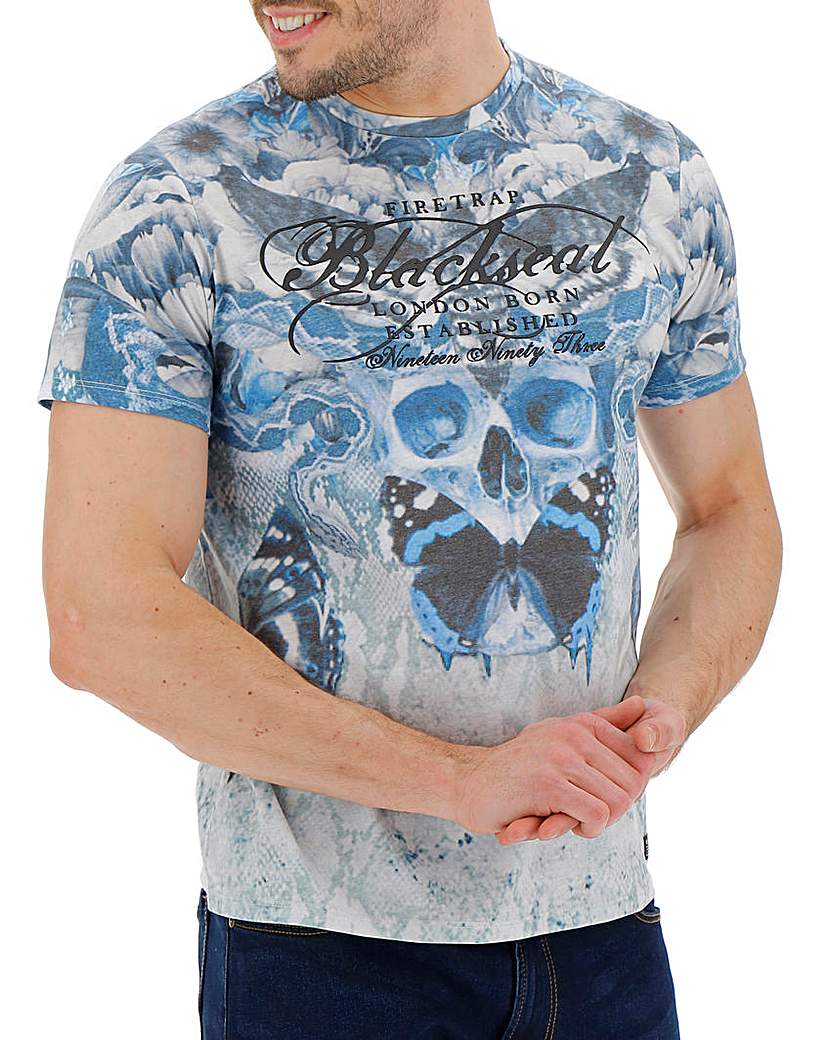 Firetrap Blackseal Silencio T-shirt Long