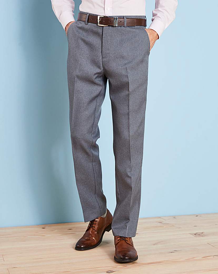 Image of Farah Dark Grey Anti Stain Trouser 27in