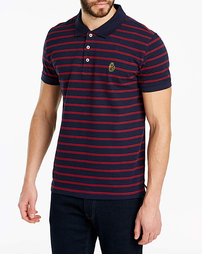 Image of Luke Sport Stripe Polo Long