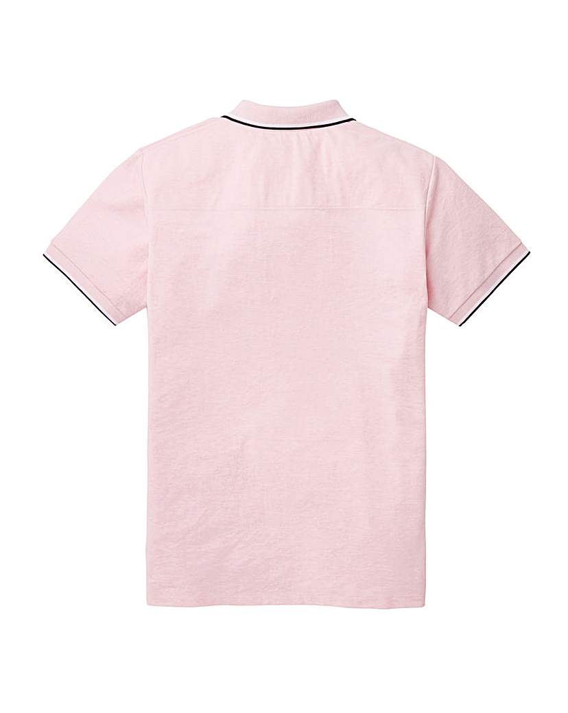 Image of French Connection Pink Tipping Polo