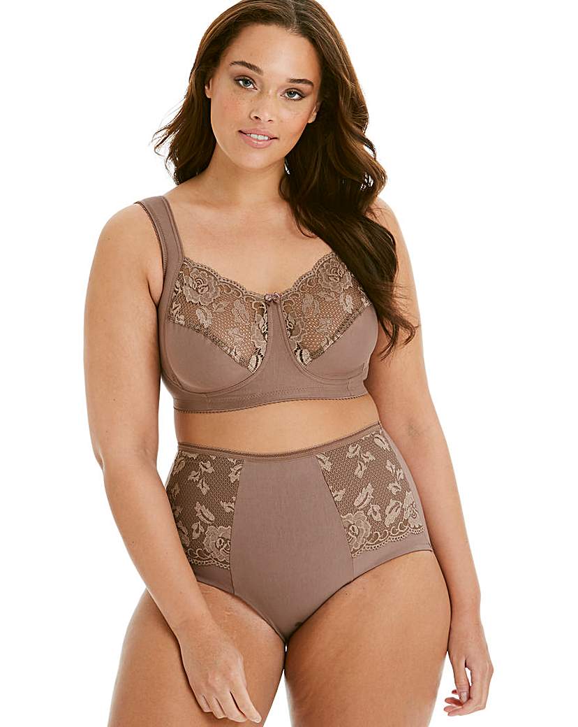 Image of Miss Mary Lovely Lace Brown Bra