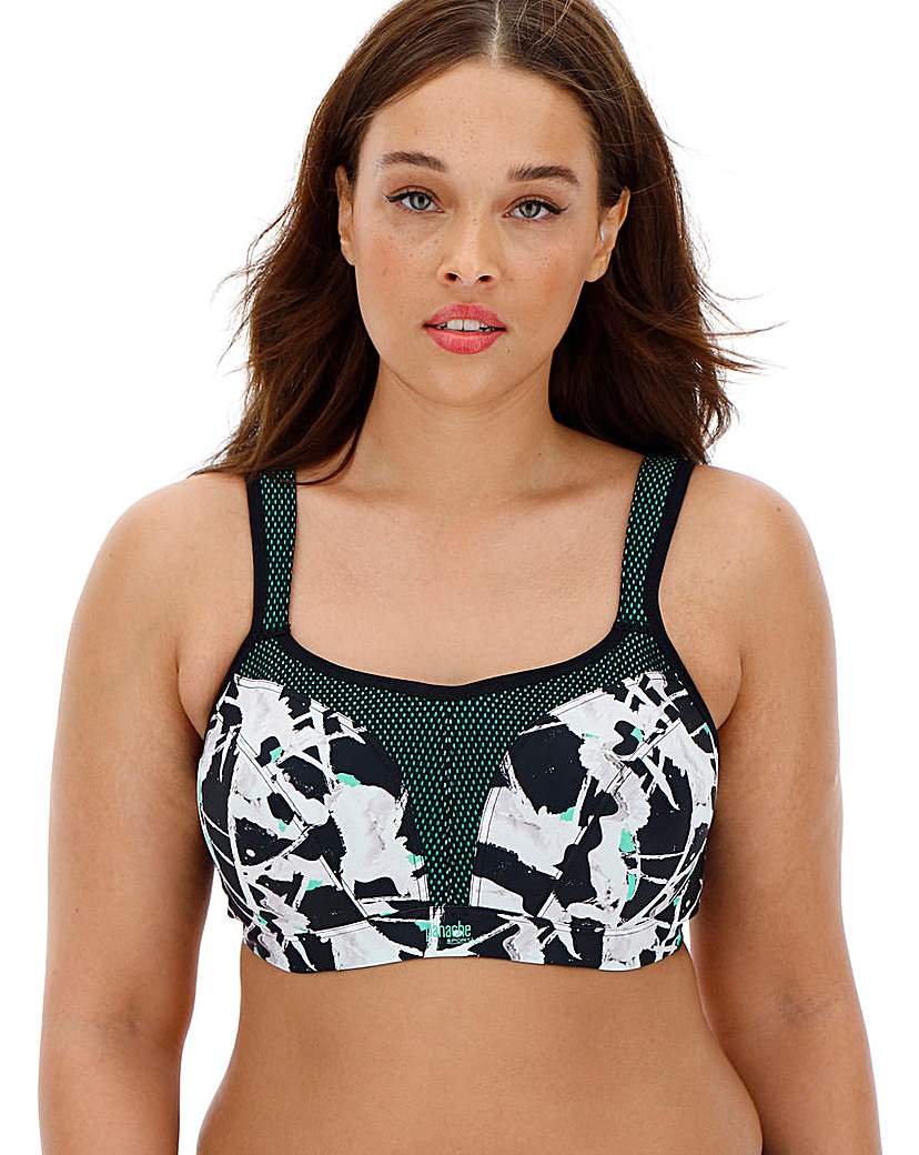 Image of Panache Hi Impact Graffiti Sports Bra