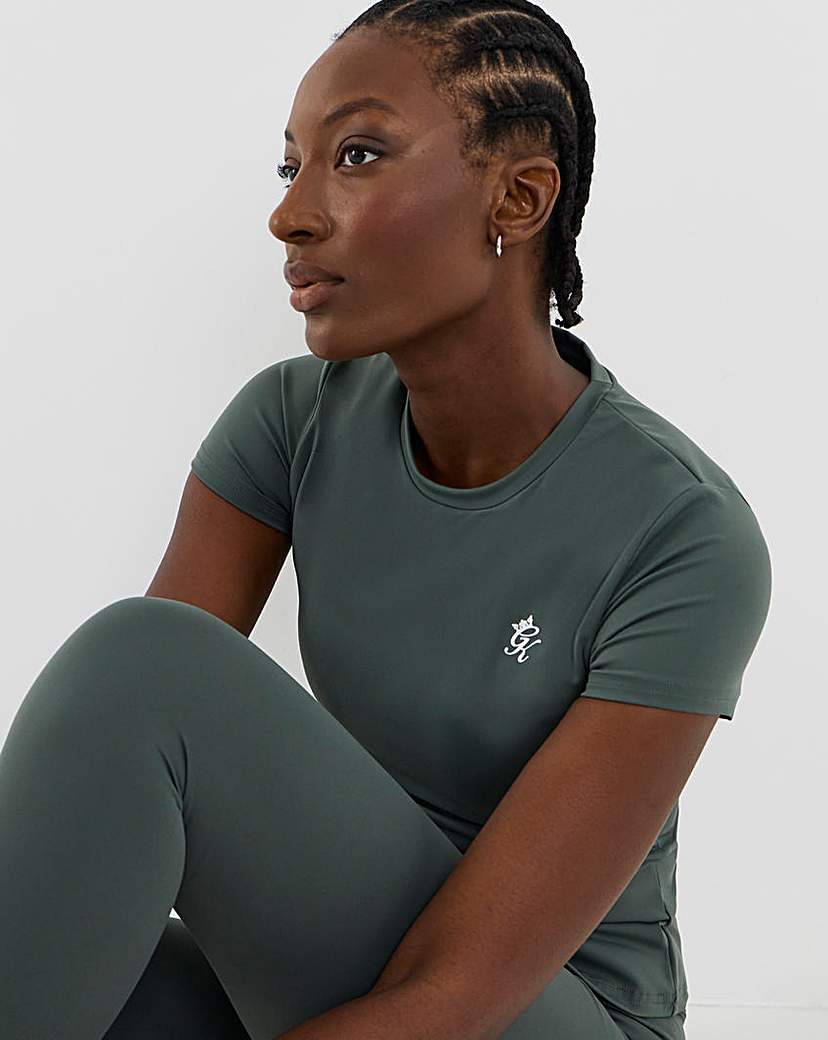 New In - Gym King 365 Cap Sleeve T-Shirt