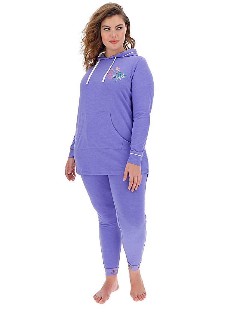 Image of Joe Browns Embroidered Longline Hoodie