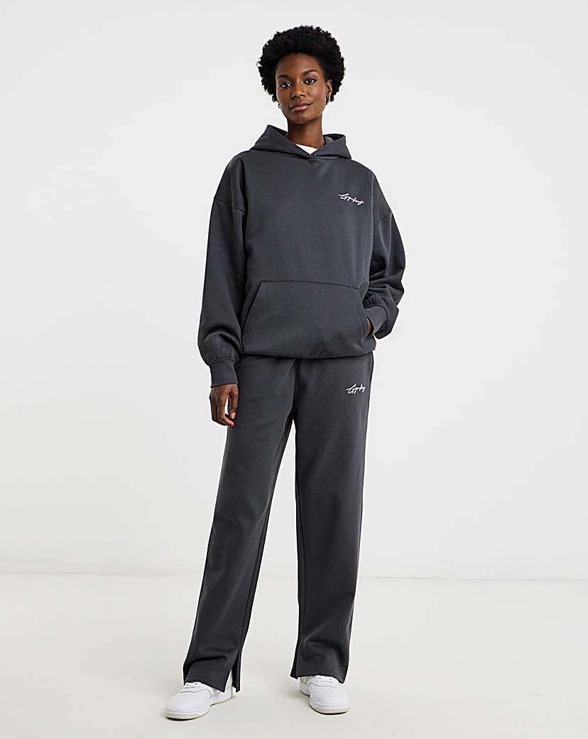 Gym King Script Straight Leg Jogger