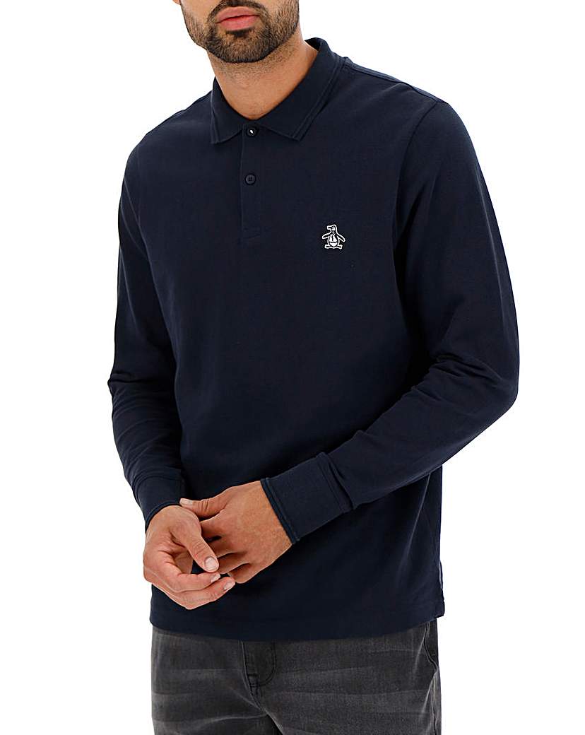 Image of Original Penguin Raised Rib Polo