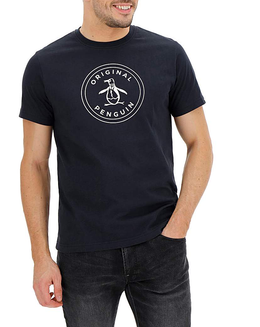 Image of Original Penguin Circle Logo Tee