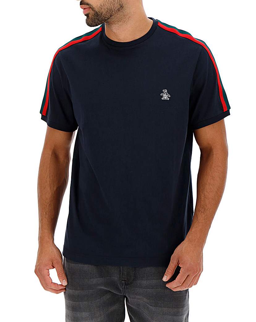 Image of Original Penguin Contrast Panel T-Shirt