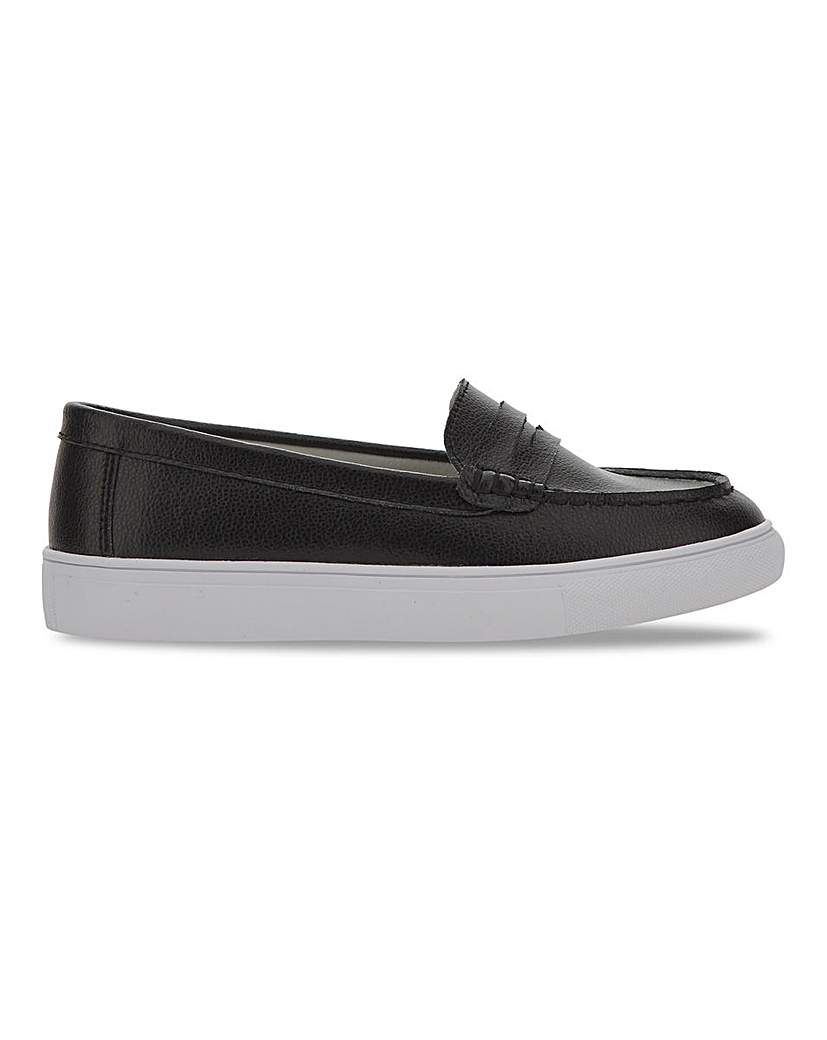 Leather Leisure Loafers EEE Fit