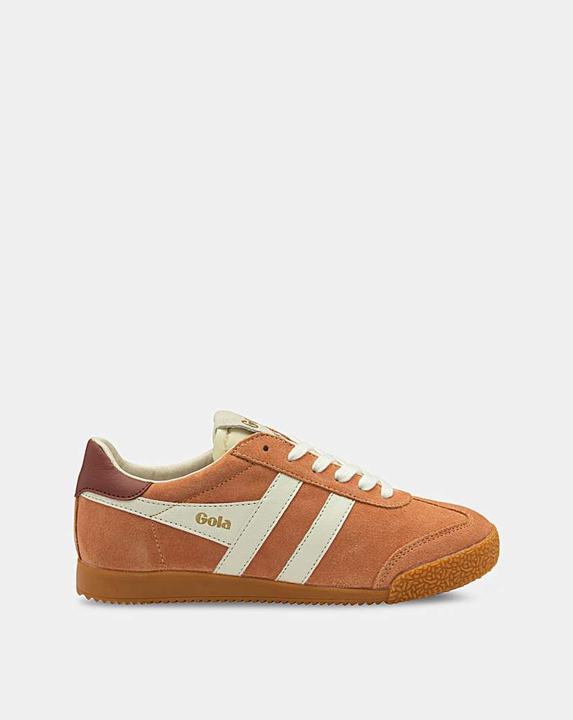New In - Gola Elan Trainers - Terracotta/ White