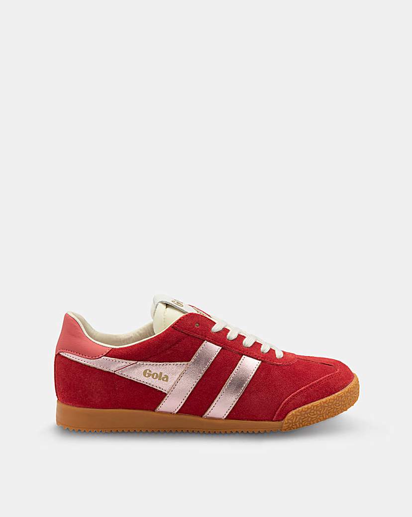 New In - Gola Elan Glitz Trainers - Red/Pink