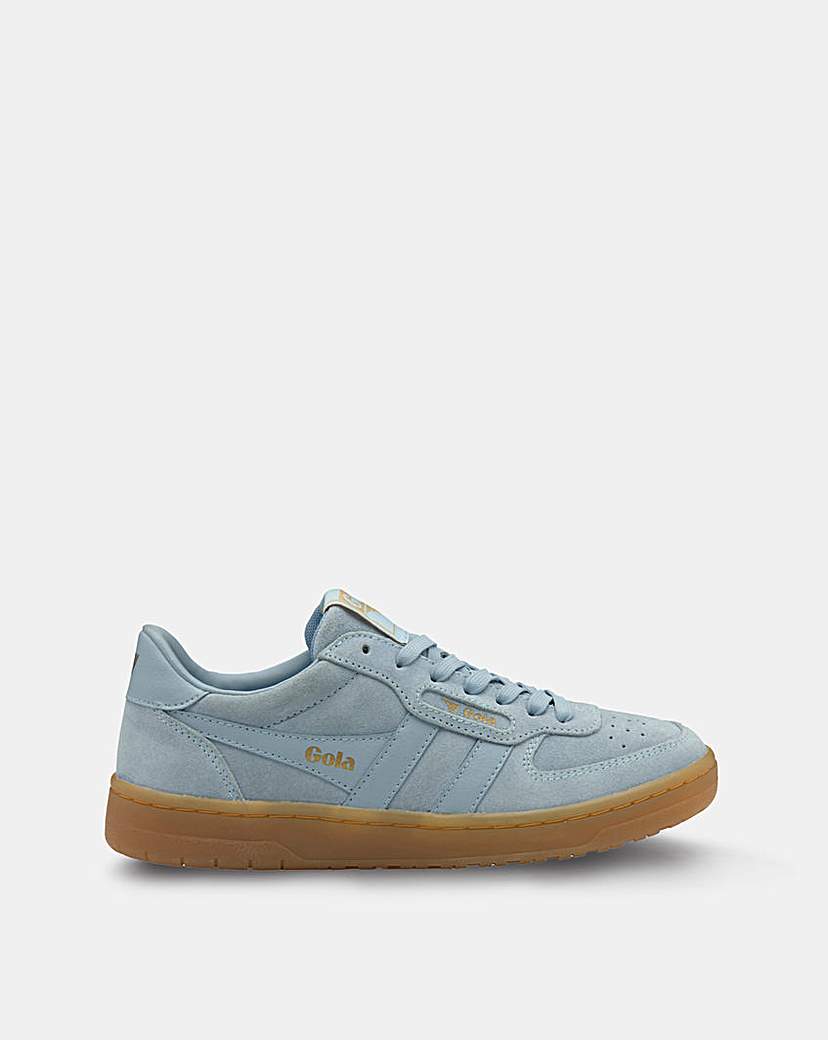 New In - Gola Hawk Suede Trainers - Air/Gum