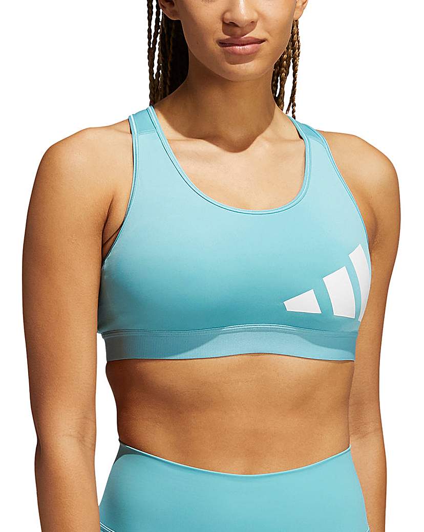 adidas Three Bar Logo Bra