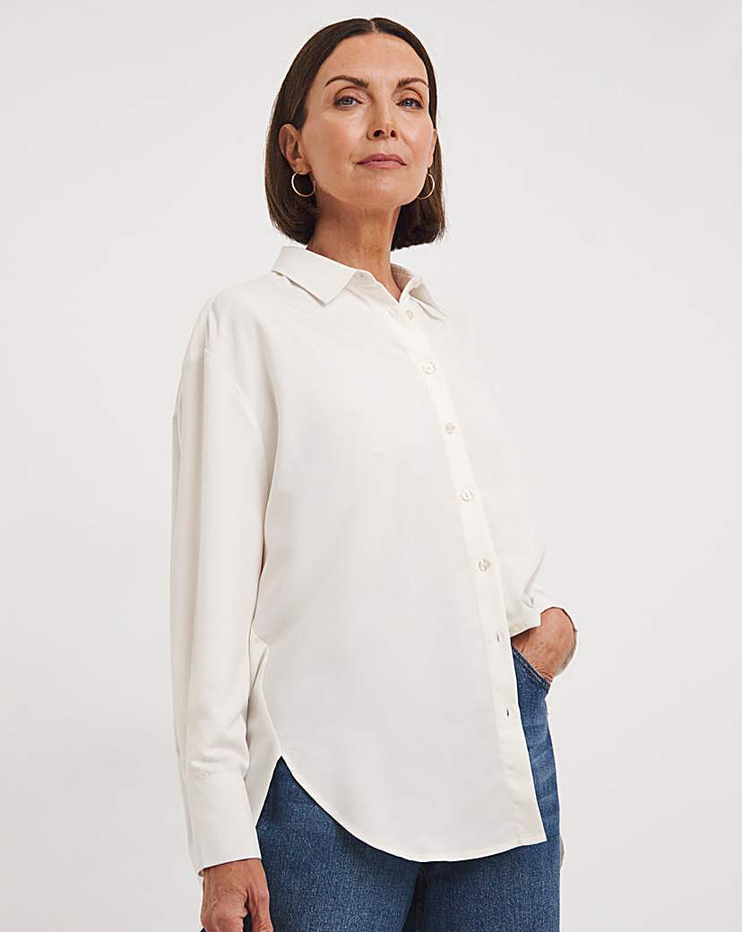 Oversized Modal Shirt
