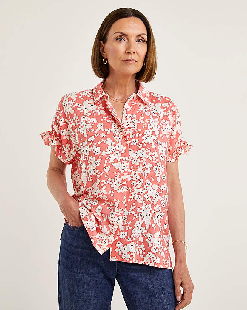 Relaxed Grown On Sleeve Shirt