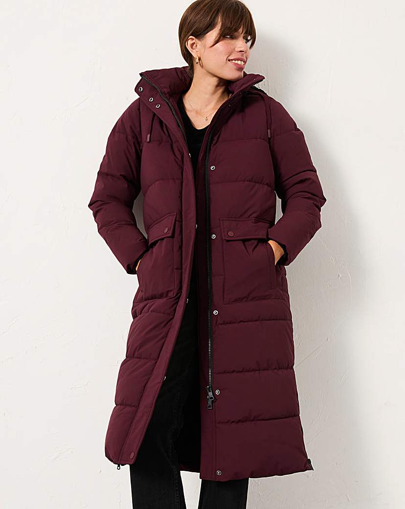FatFace Harley Long Puffer Coat