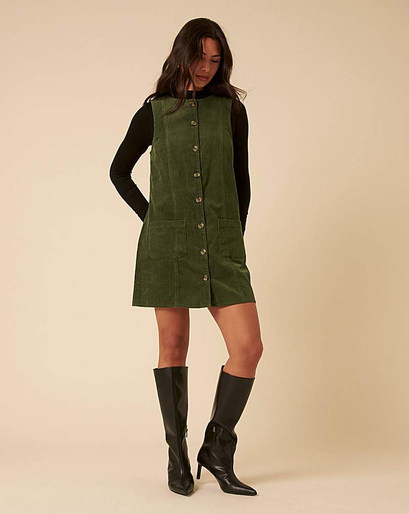 New In - Nobody's Child Alessa Pinafore Dress