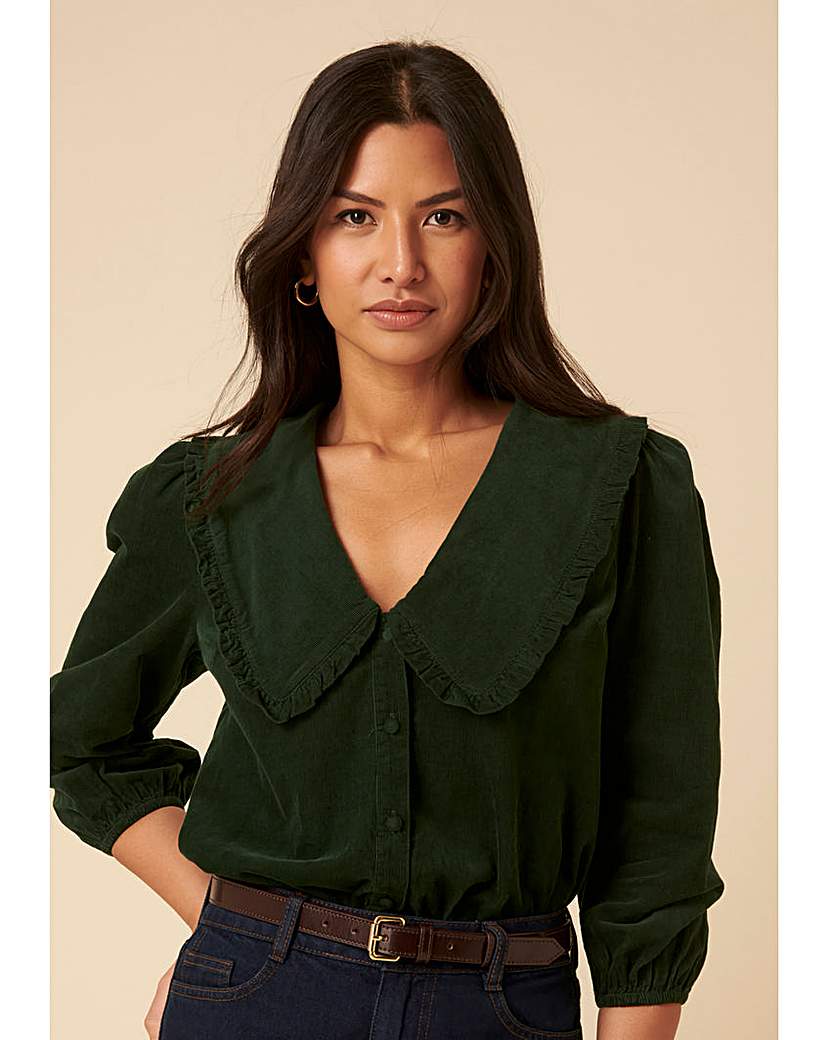 New In - Nobody's Child Emmie Cord Blouse