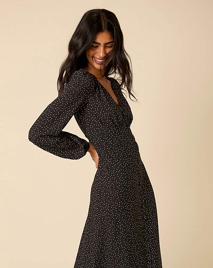 New In - Nobody's Child Kennedy Spot Midi Dress