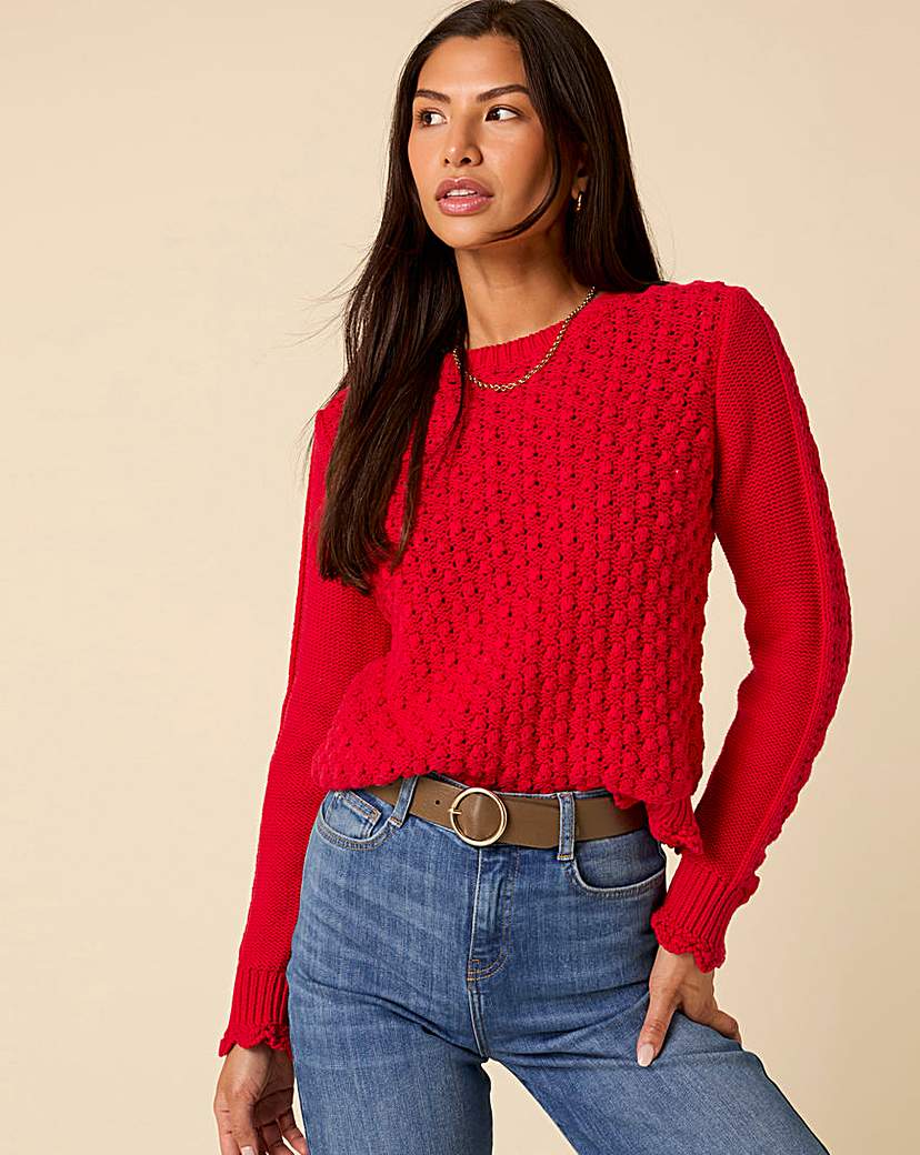 New In - Nobody's Child Stitch Detail Jumper