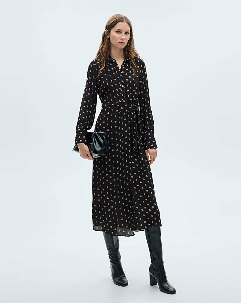 New In - Mango Tody Polka Dot Dress