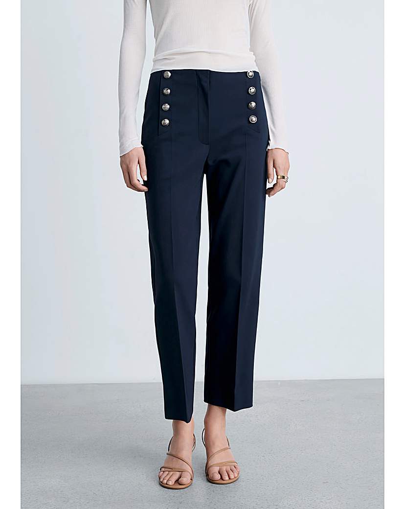 Mango Trouser Botones