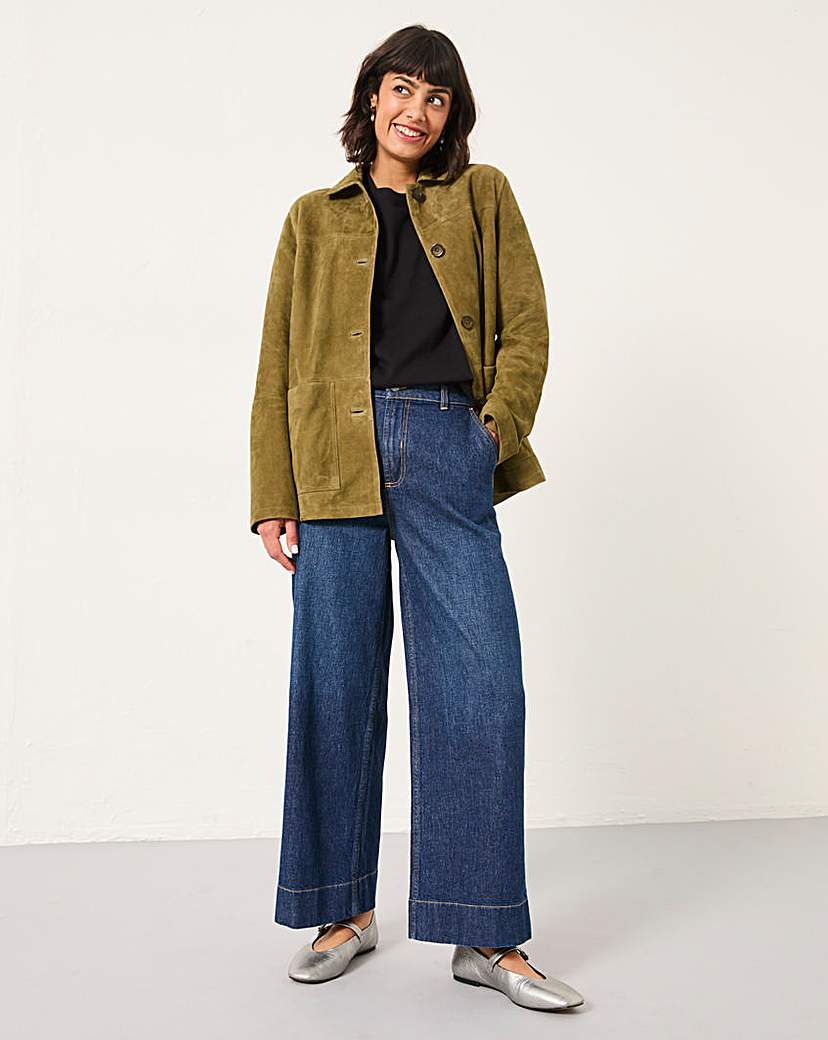 New In - FatFace Hove Cropped Jean