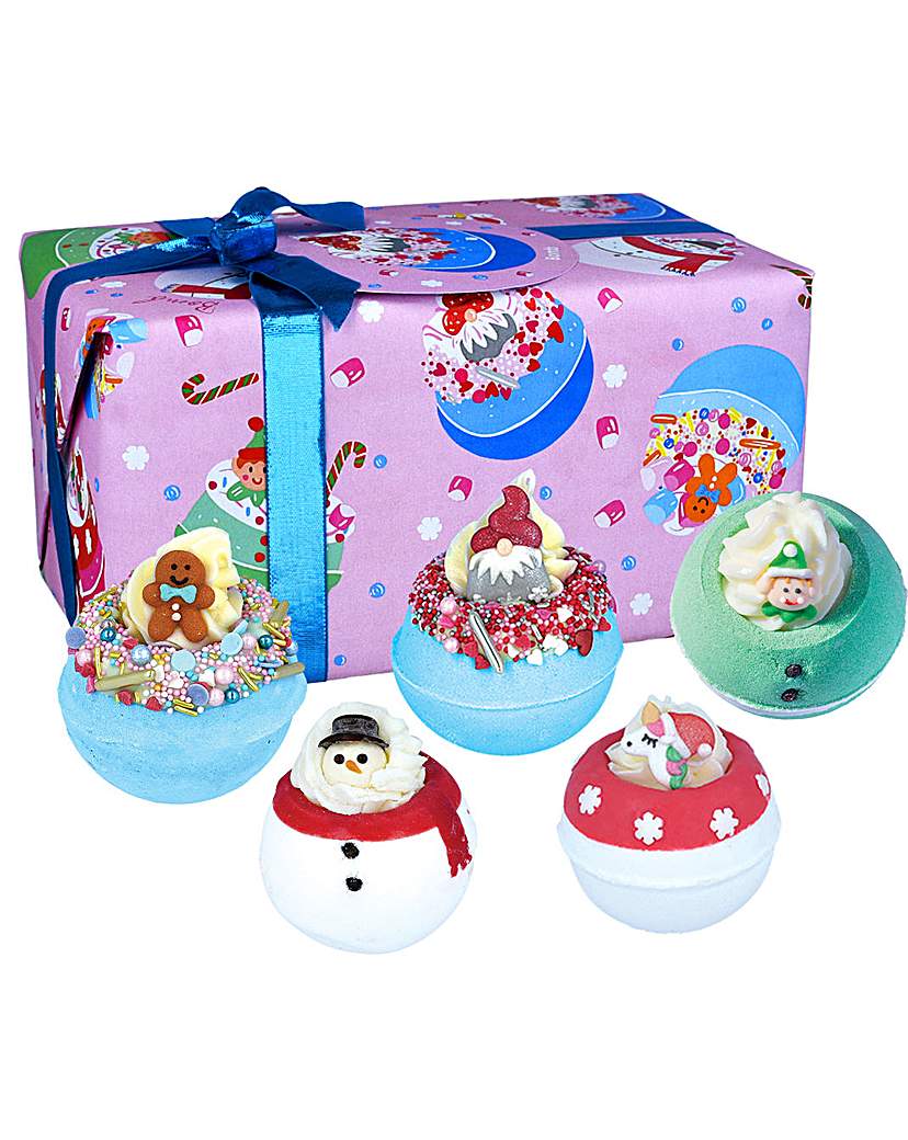 New In - Bomb Cosmetics Merry Fizzmas Gift Set