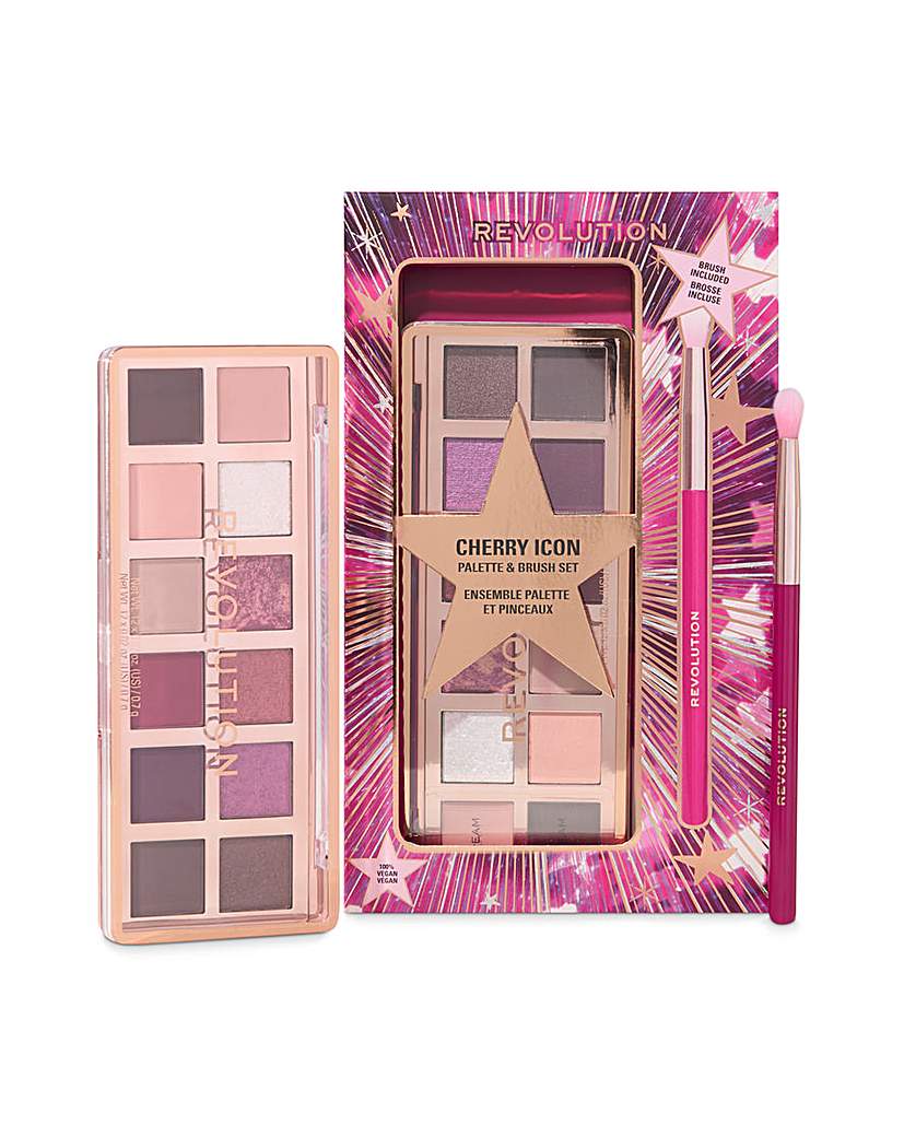 New In - Revolution Cherry Icon Eye Shadow Set