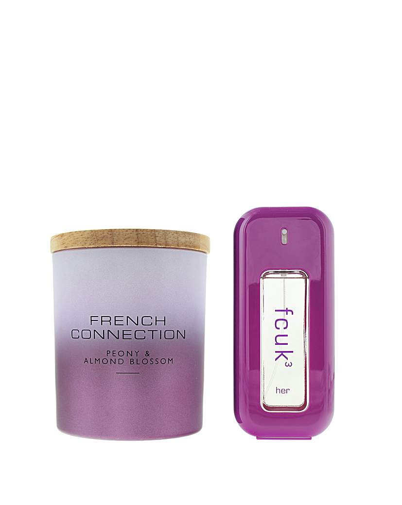 New In - French Connection Candle Fcuk Twin Pack