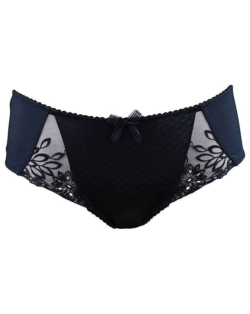 Image of Pour Moi Hepburn Embroidered Mid Brief
