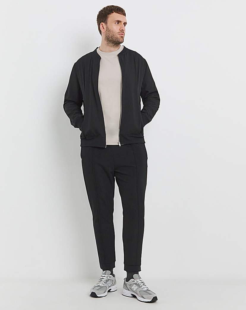 Tricot Cuffed Tapered Joggers