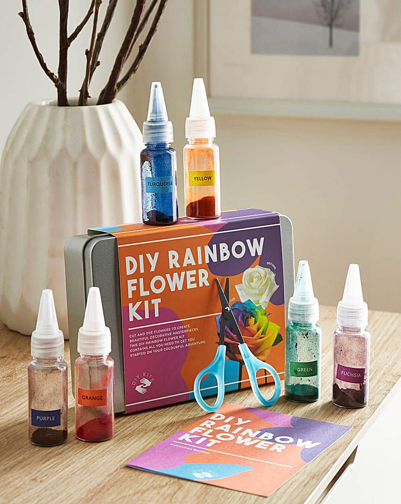 Image of DIY Rainbow Flower Kit