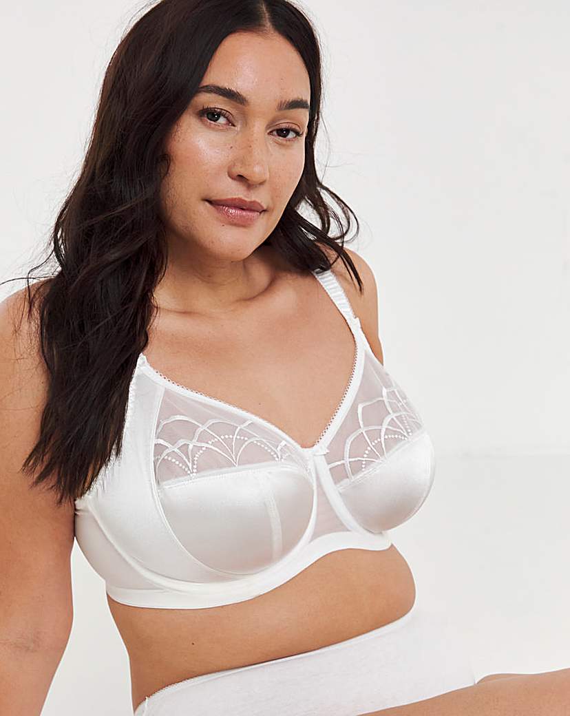 Elomi Cate Full Cup Wired Bra White