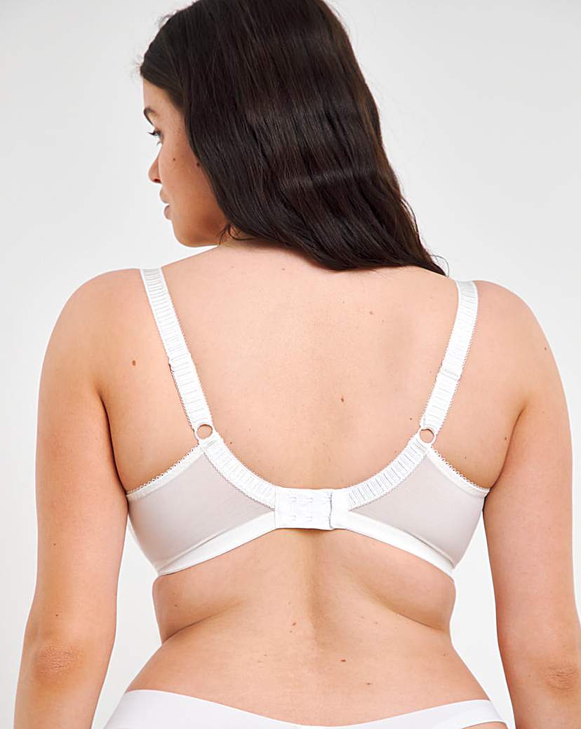 Elomi Cate Full Cup Wired Bra White