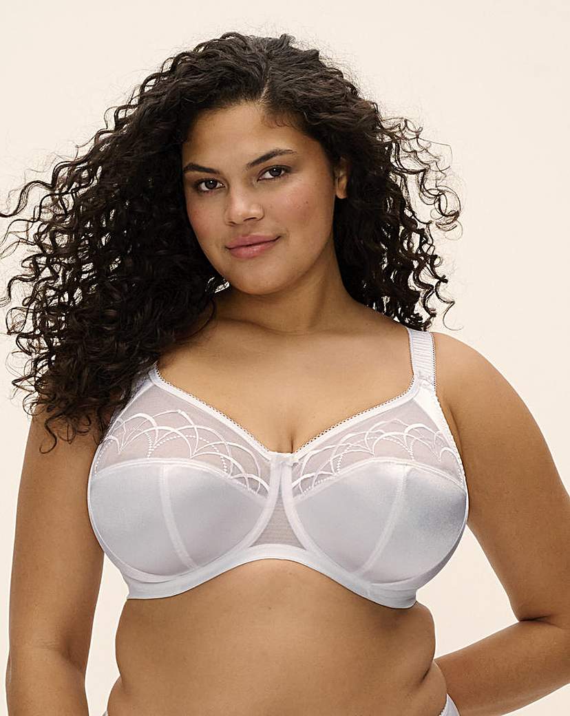Elomi Cate Full Cup Wired Bra White White - Elomi - Size: 42J