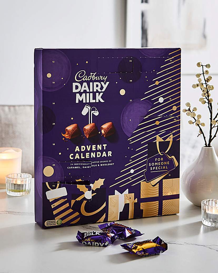 Image of Cadbury Chunk Advent Calendar Twin Pack