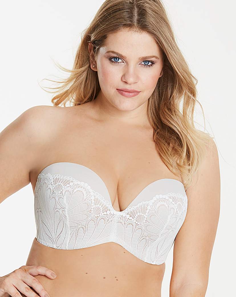 Image of Wonderbra Glamour Lace Ivory Strapless