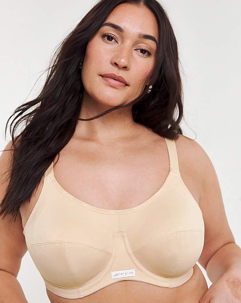 Elomi Energise Wired Sport Bra Nude