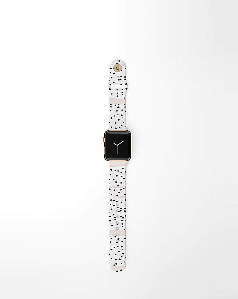 Image of Coconut Lane Dalmation Apple Watch Strap