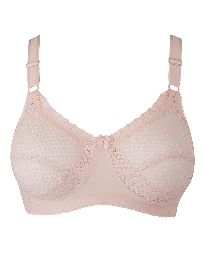 Image of Miss Mary Cotton Rich Pink Bra