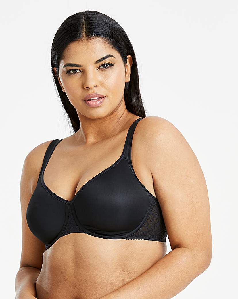 Image of Triumph Comfort Minimiser Black Bra