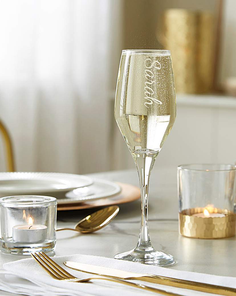Image of Personalised Ravenhead Champagne Flute