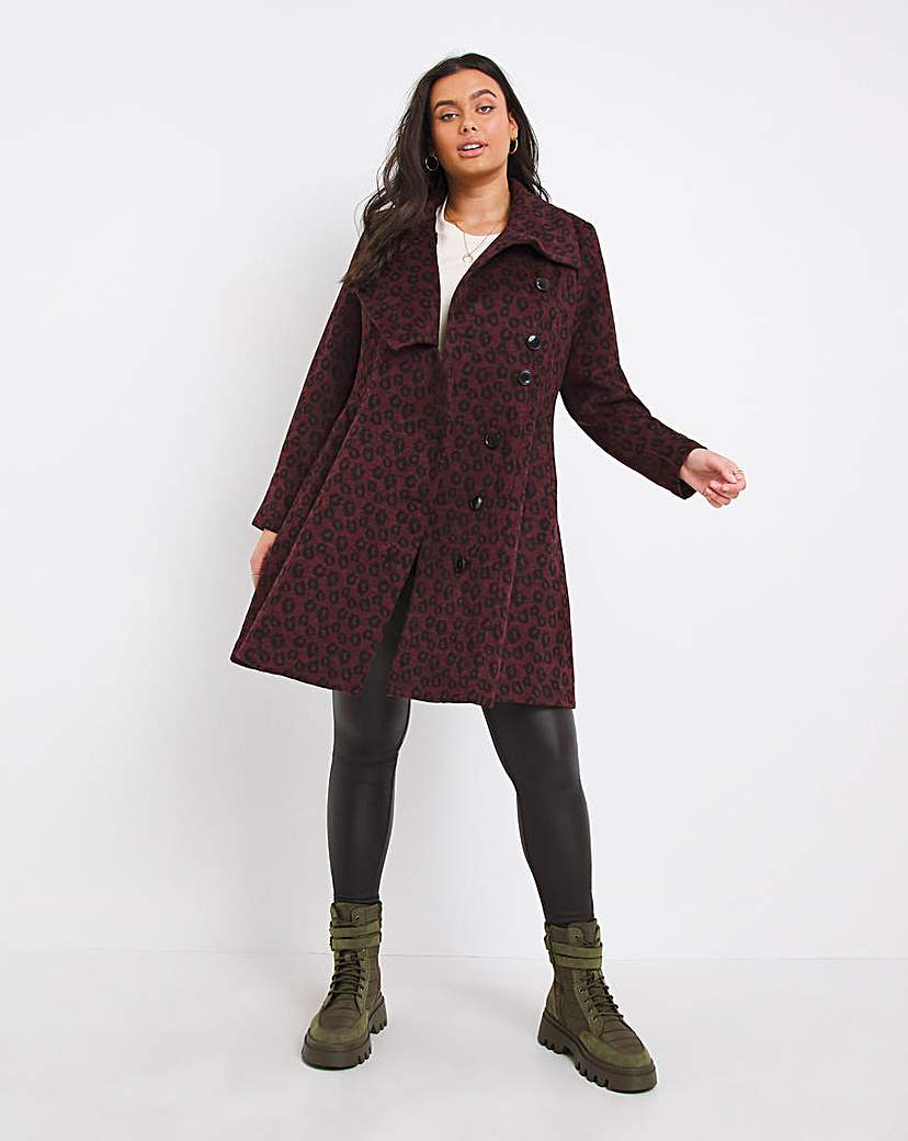 joe browns fit and flare coat