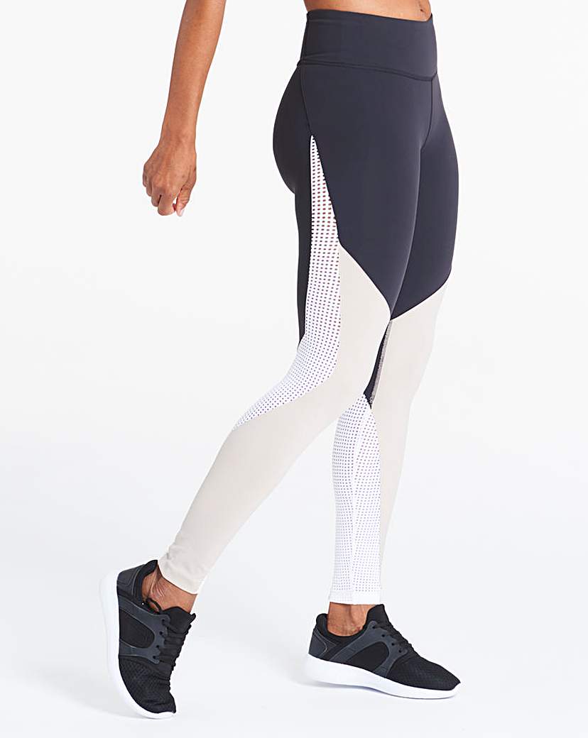 Image of Reebok Lux Colour Block Tights