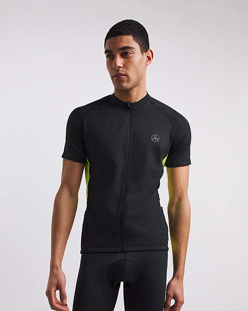 Short Sleeve Cycling Zip Up