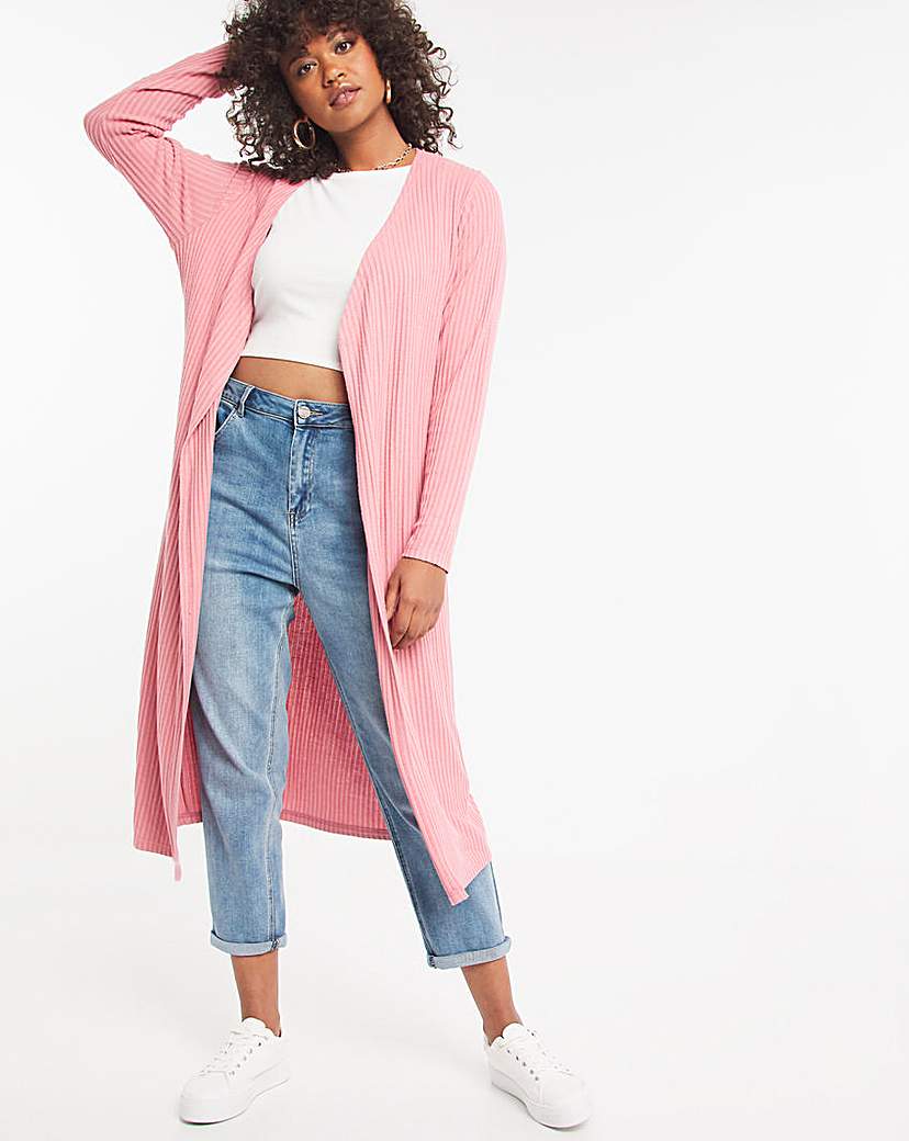 Super Soft Rib Maxi Cardi