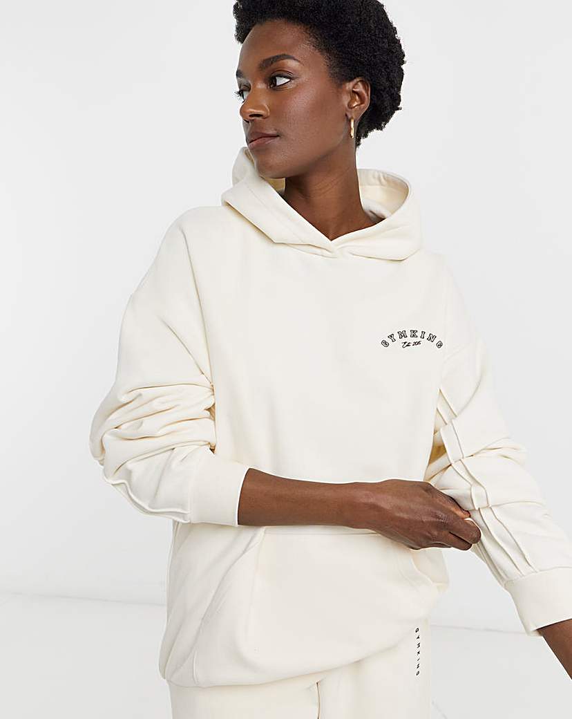 New In - Gym King Replenish Seam Detail Hoodie